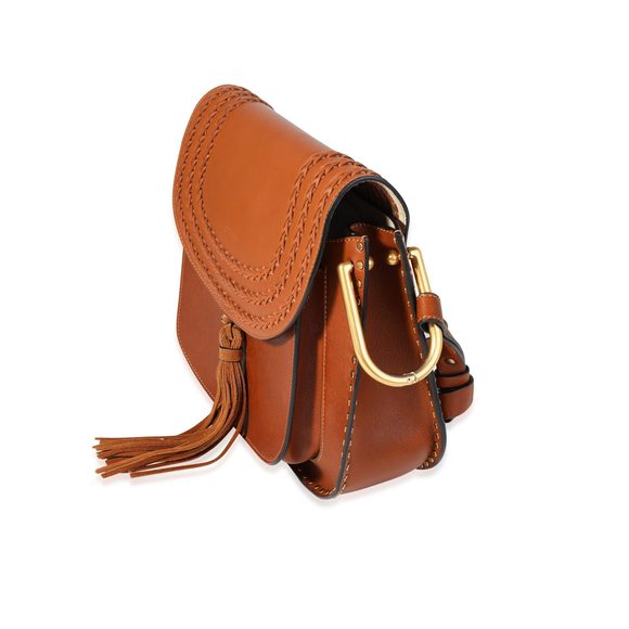 Chloe Caramel Smooth Leather Whipstitch Hudson Bag - Picture 2 of 9